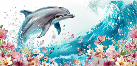 Delfin Tasse für deinen Kaffee, Tee-Moment