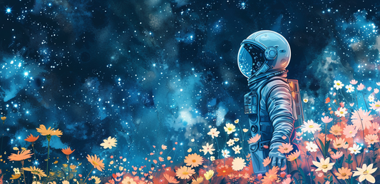 Astronautentasse für deinen Kaffee, Tee-Moment