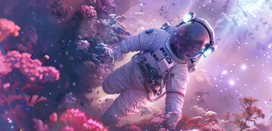Astronautentasse für deinen Kaffee, Tee-Moment