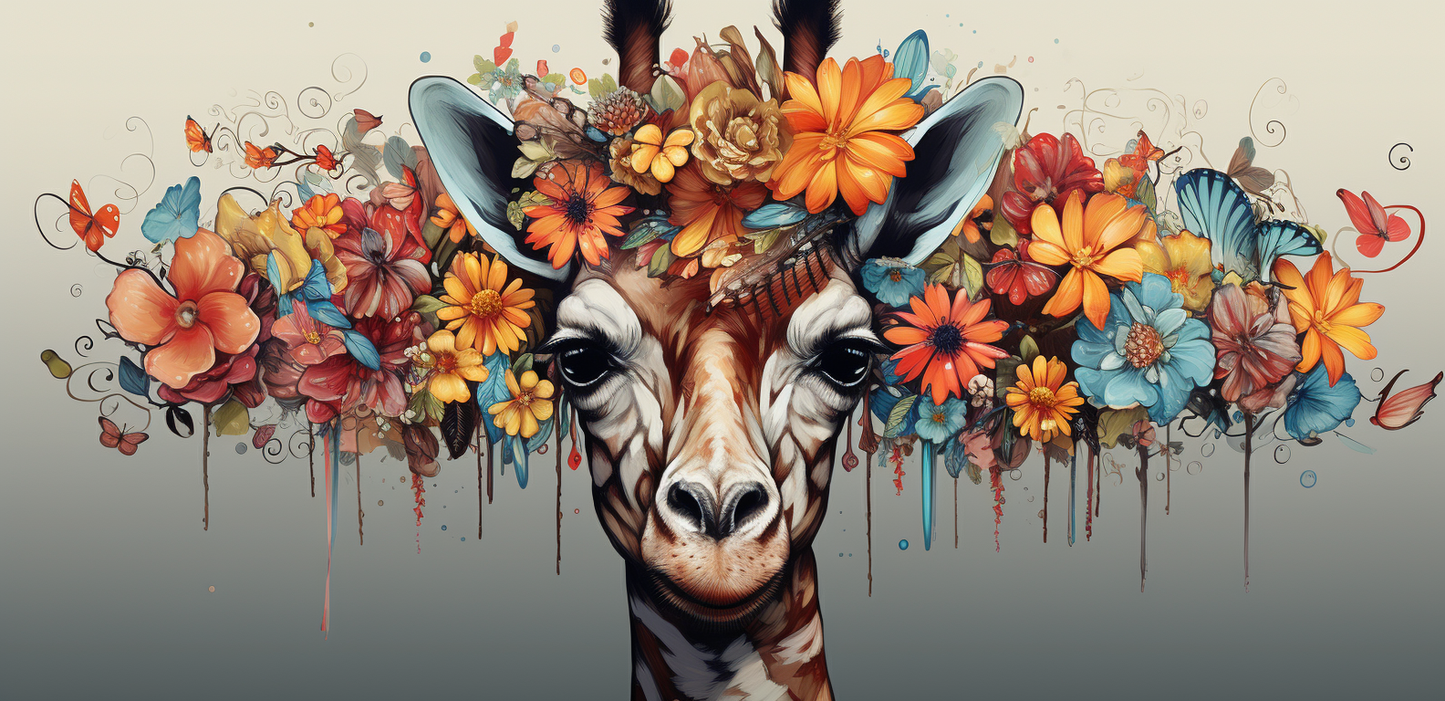Tasse Giraffe für deinen Kaffee, Tee-Moment