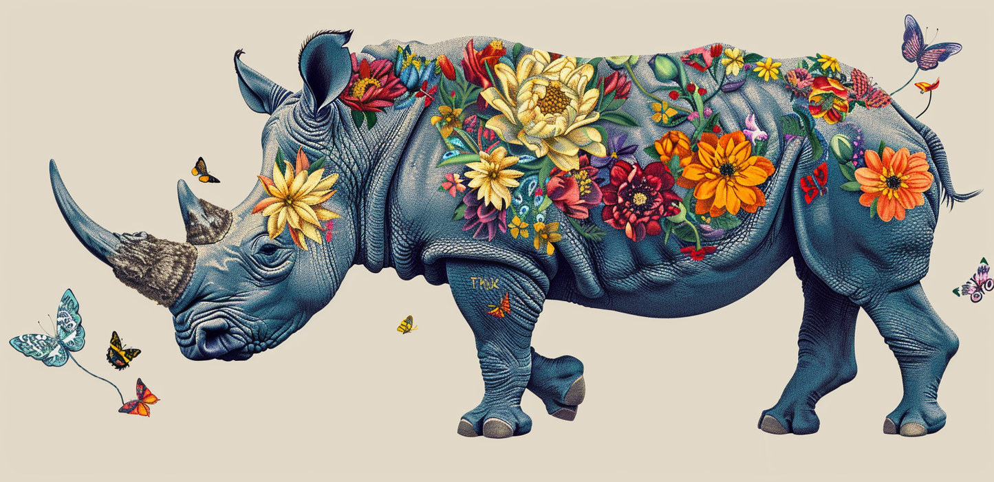 Tasse Nashorn für deinen Kaffee, Tee-Moment