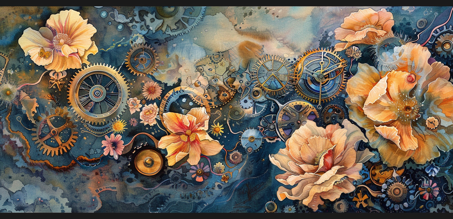 Bunte Zahnräder Tasse für deinen Kaffee-Moment