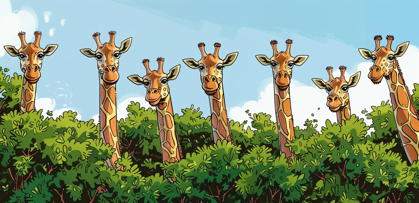Tasse Giraffe für deinen Kaffee, Tee-Moment