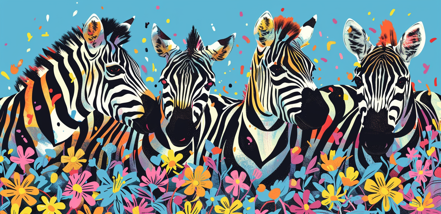 Tasse Zebra für deinen Kaffee, Tee-Moment