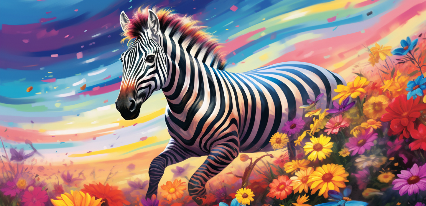 Tasse Zebra für deinen Kaffee, Tee-Moment