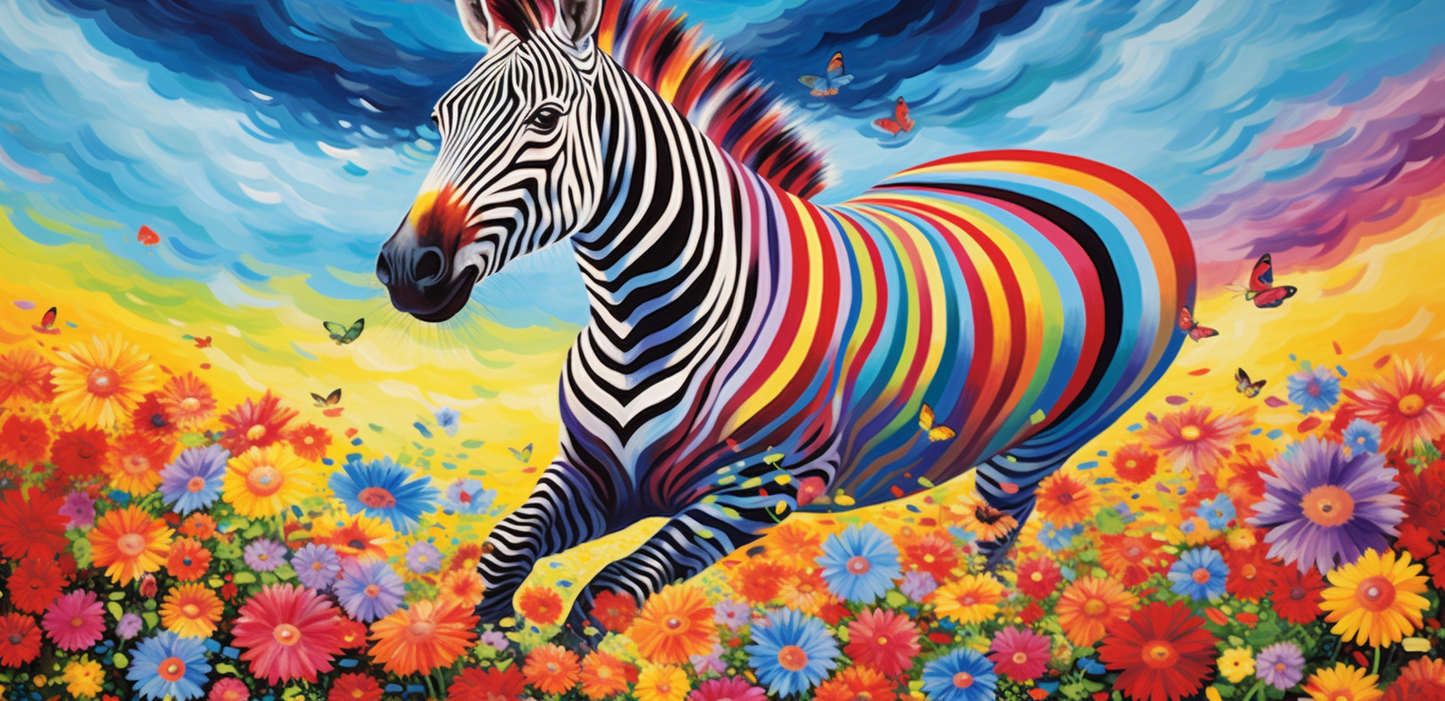 Tasse Zebra für deinen Kaffee, Tee-Moment