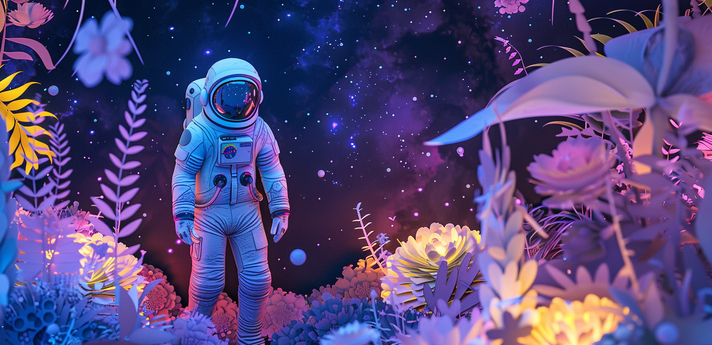 Astronautentasse für deinen Kaffee, Tee-Moment