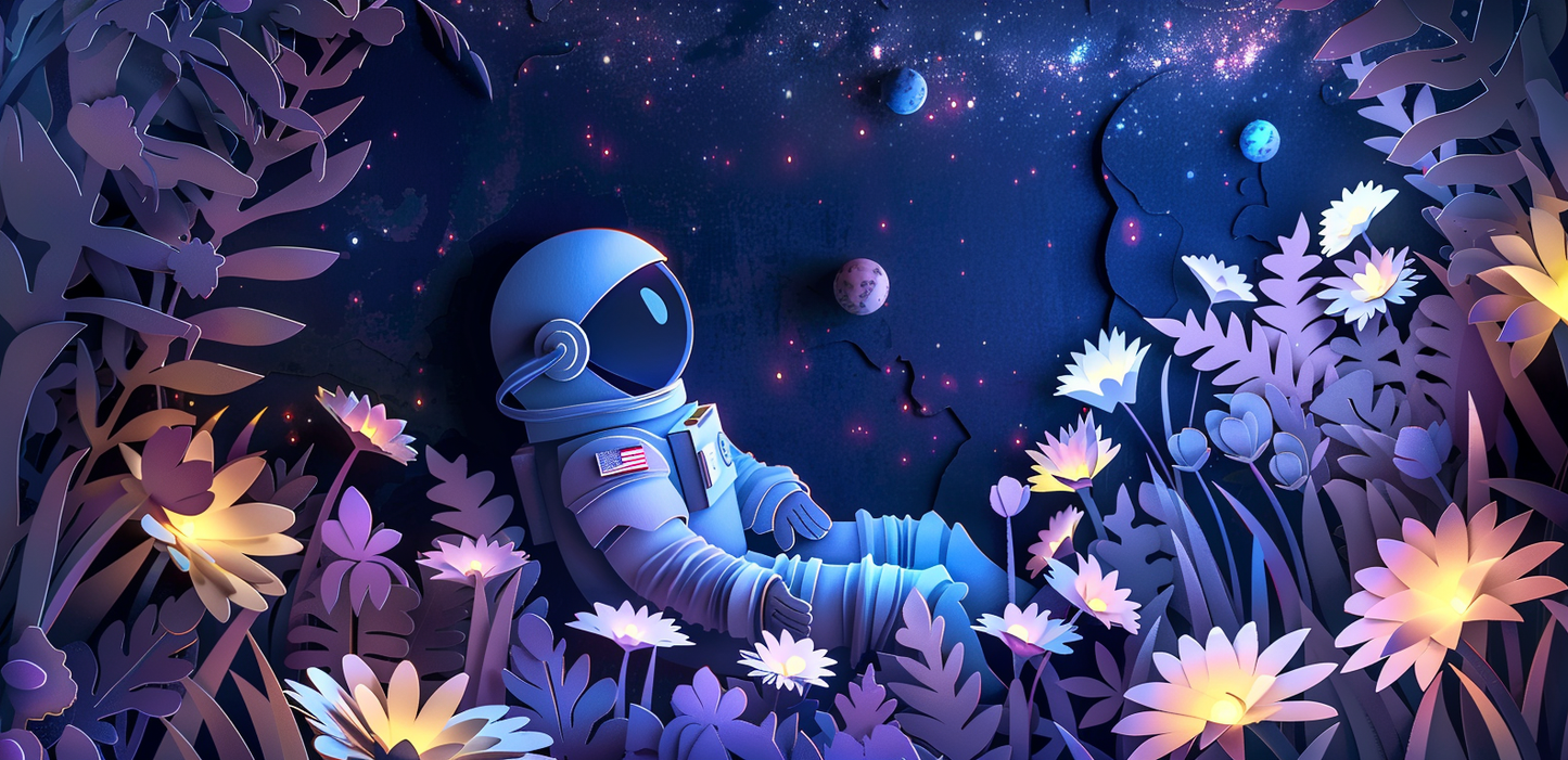 Astronautentasse für deinen Kaffee, Tee-Moment