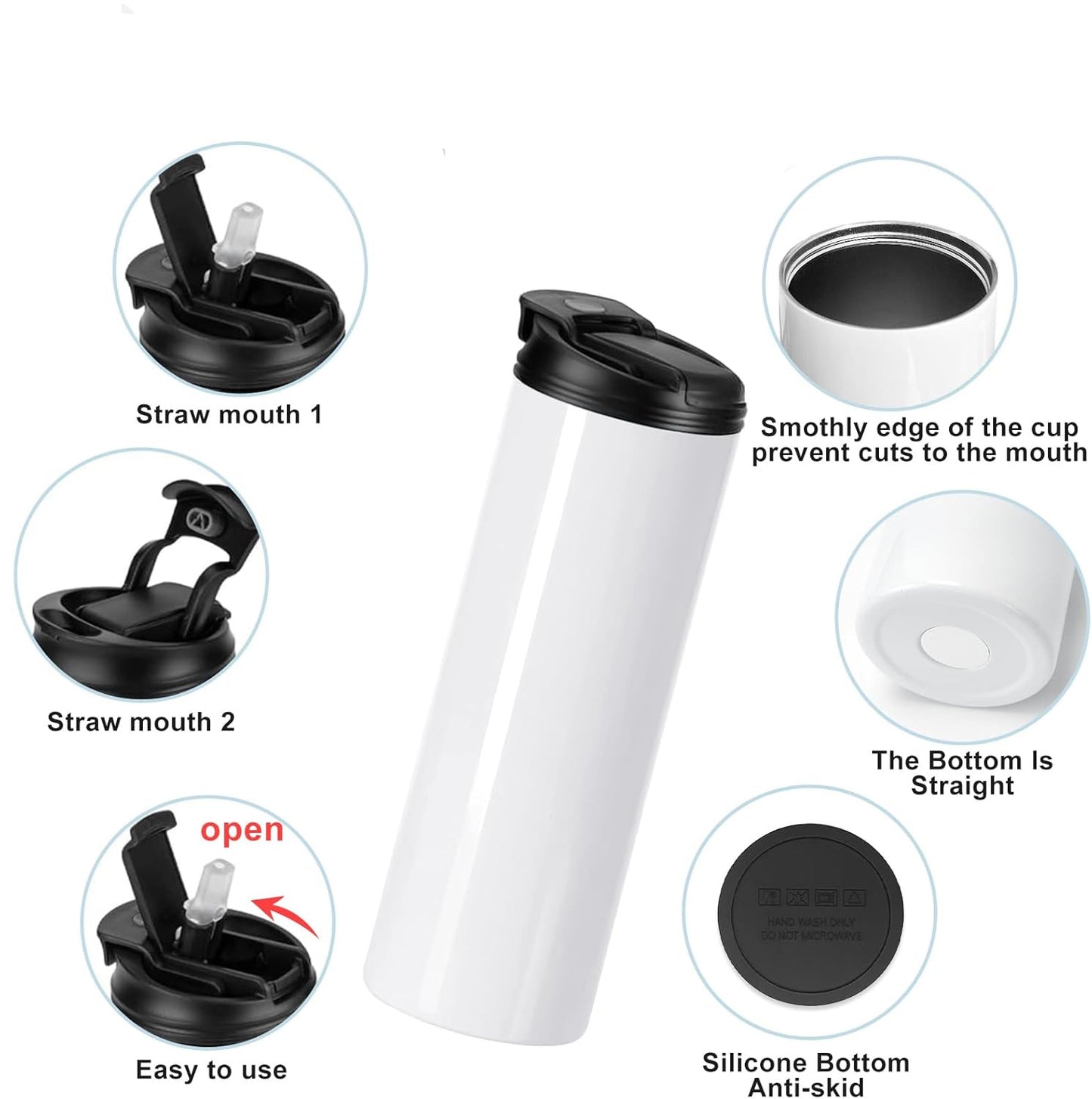 Schädel/Skull Tumbler/Becher