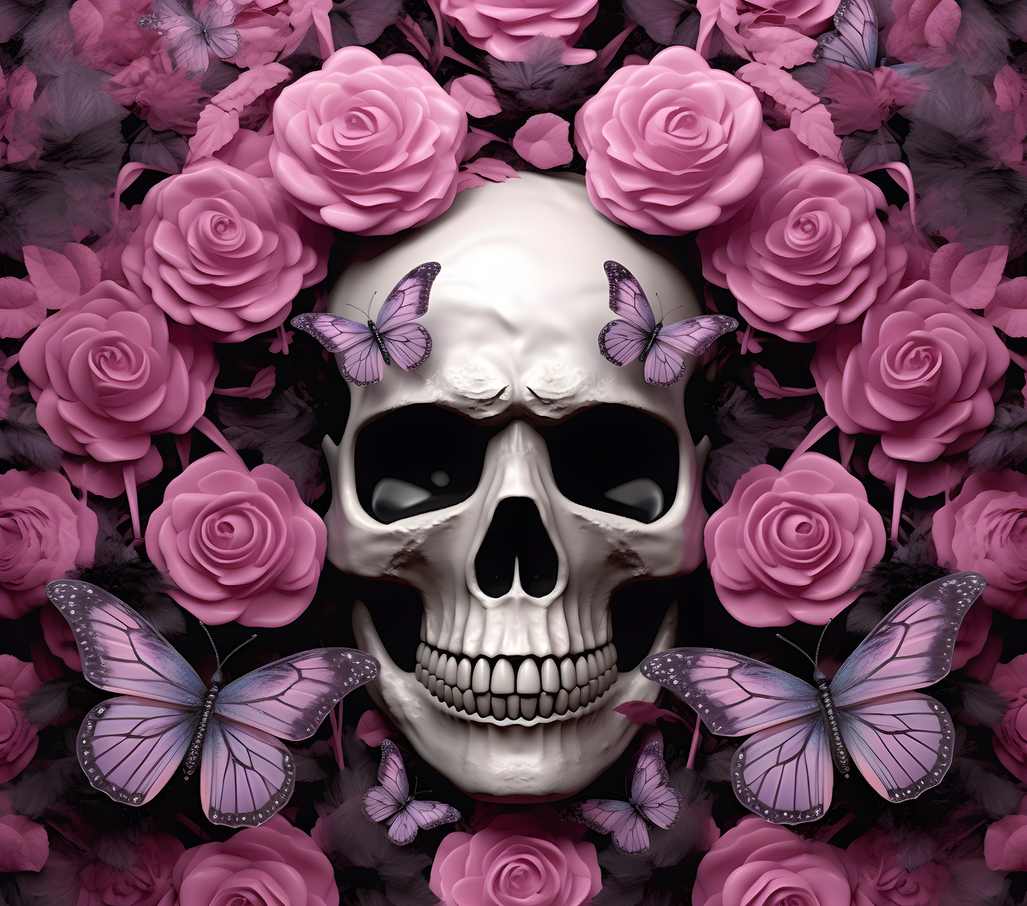 Schädel/Skull Tumbler/Becher