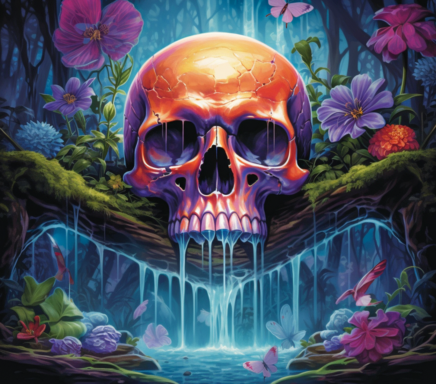 Schädel/Skull Tumbler/Becher