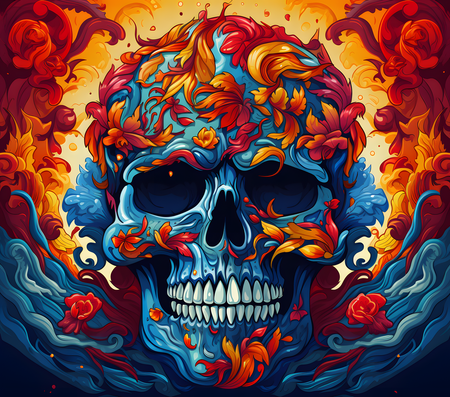 Schädel/Skull Tumbler/Becher