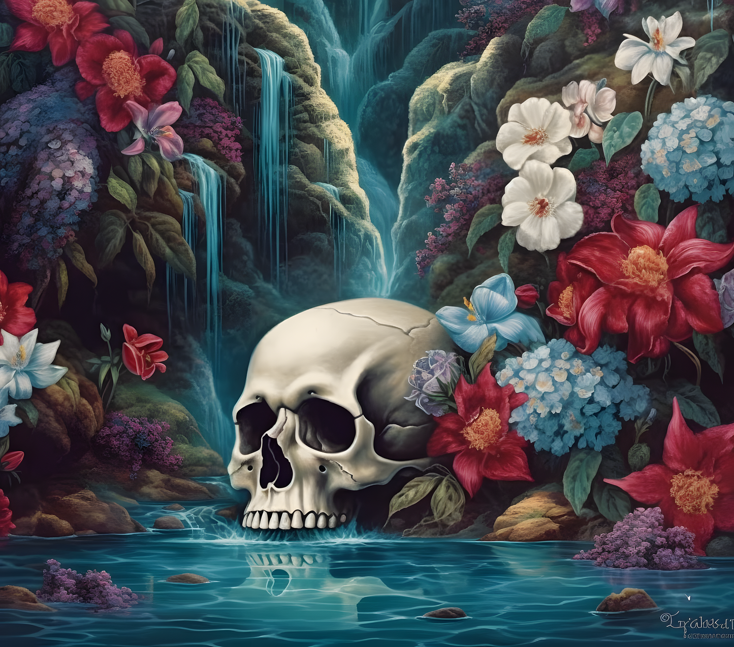 Schädel/Skull Tumbler/Becher