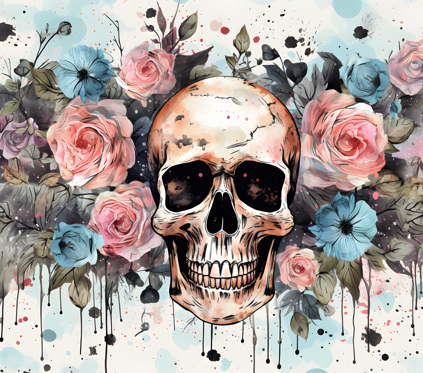 Schädel/Skull Tumbler/Becher