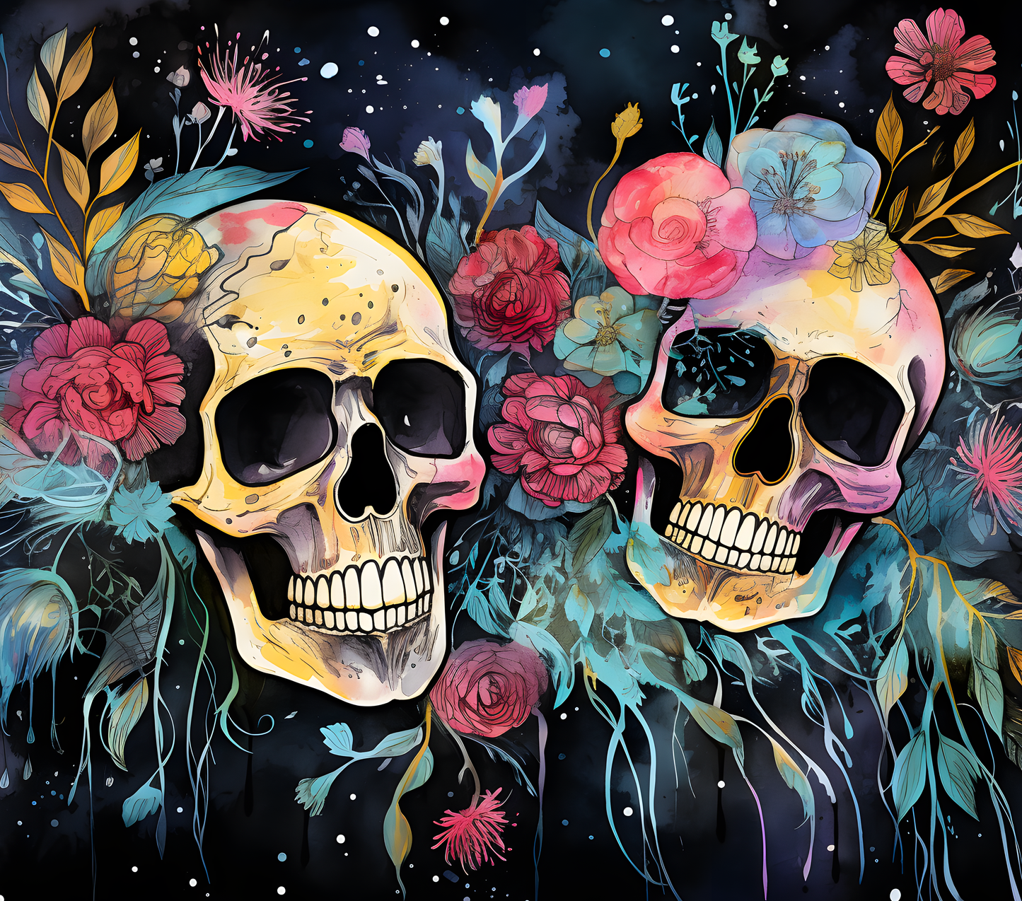 Schädel/Skull Tumbler/Becher