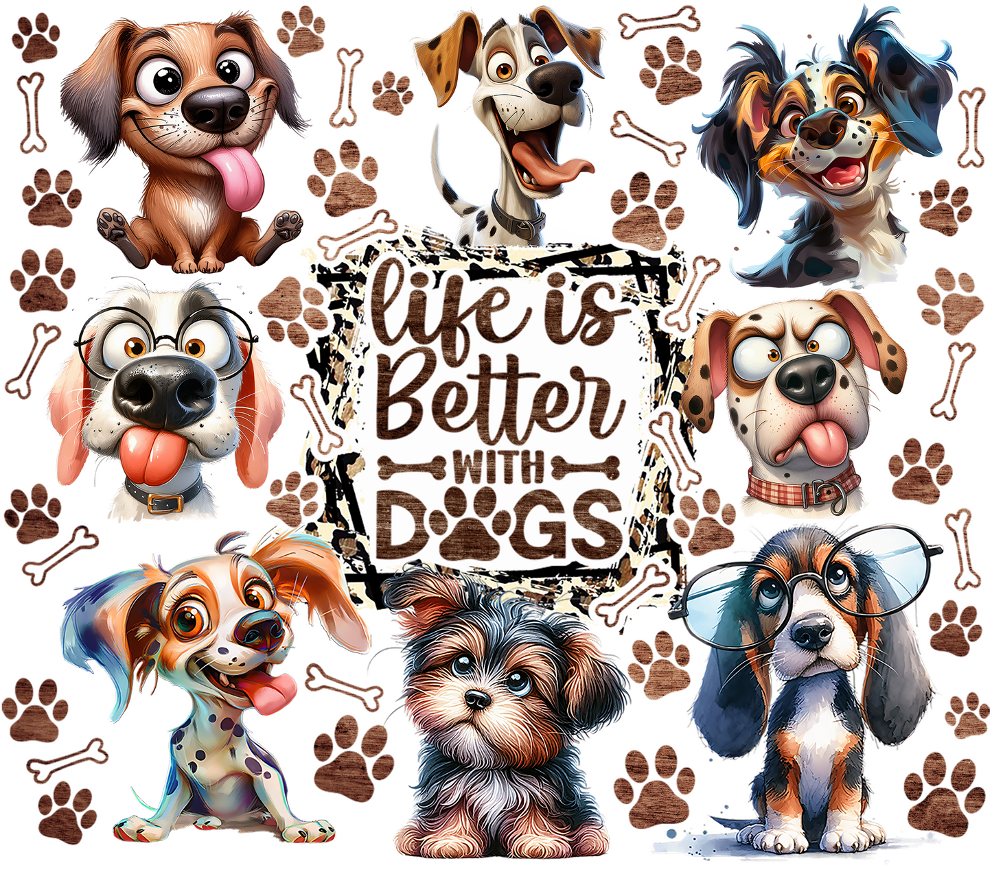 Funny Dog_1 Tumbler/Becher