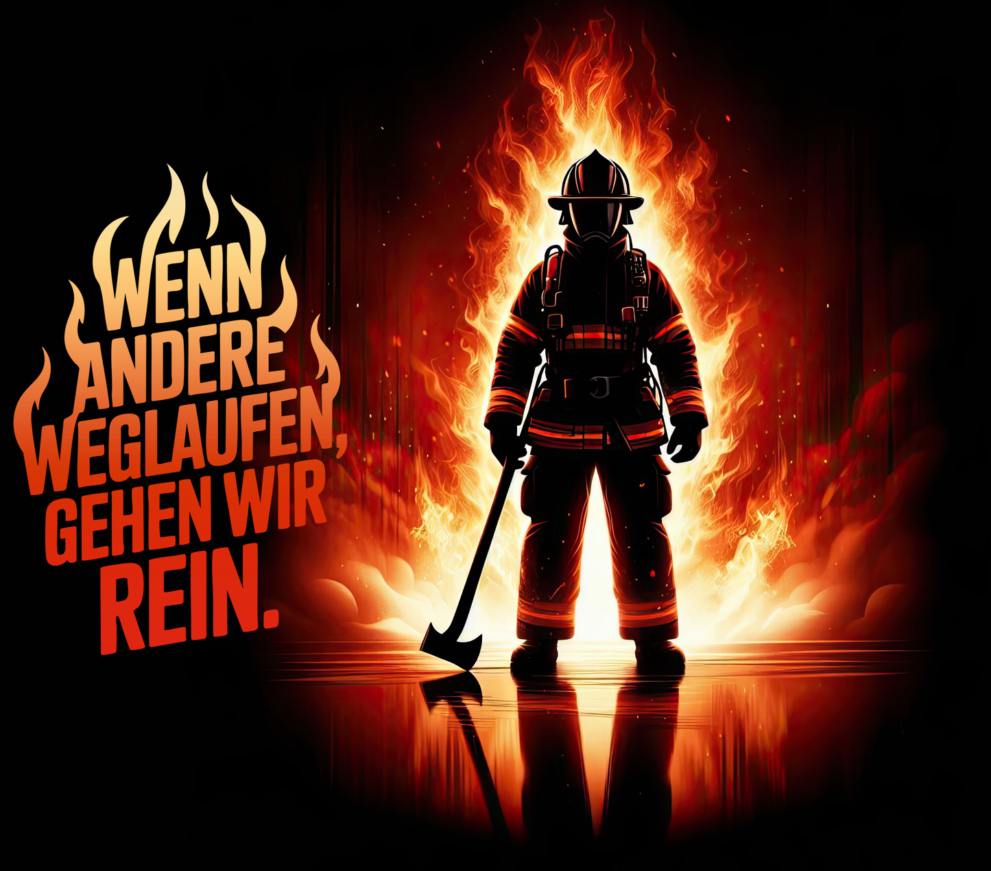 Feuerwehrmann Tumbler/Becher