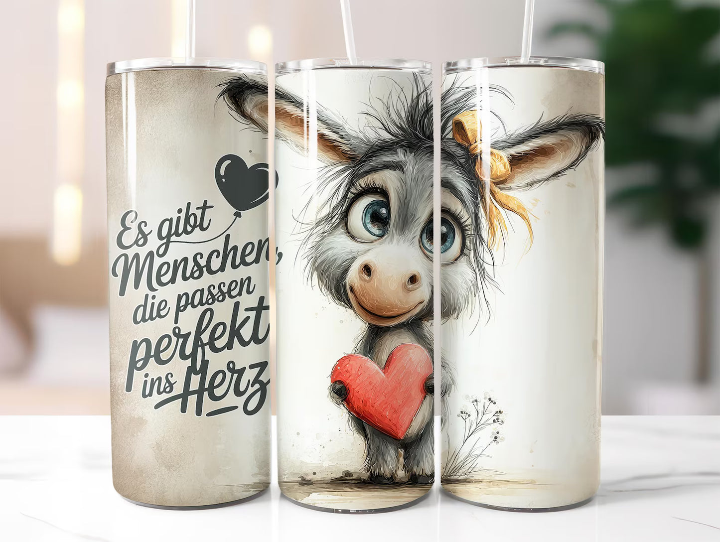 Esel Liebe Tumbler/Becher