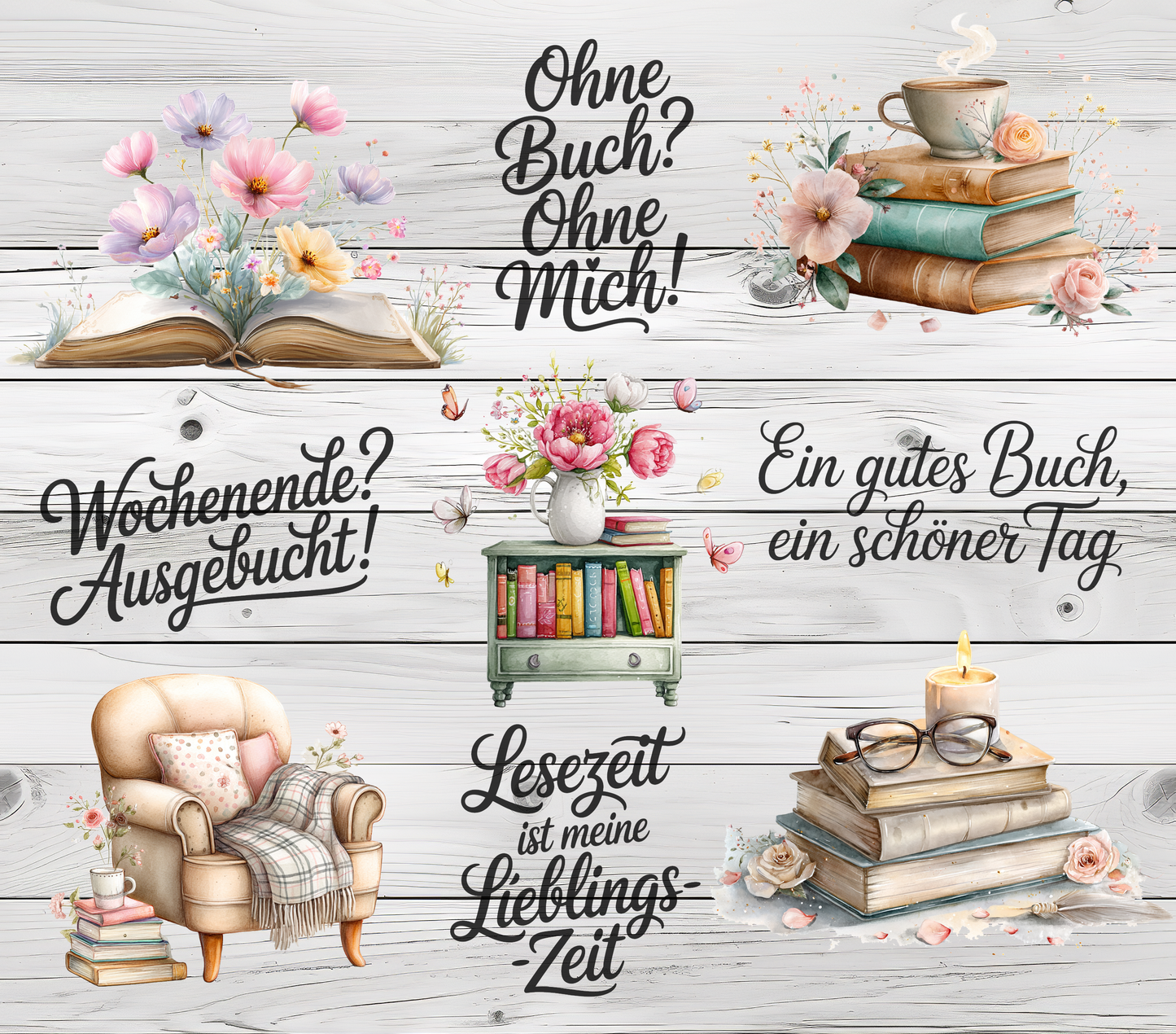 Lesezeit Tumbler/Becher