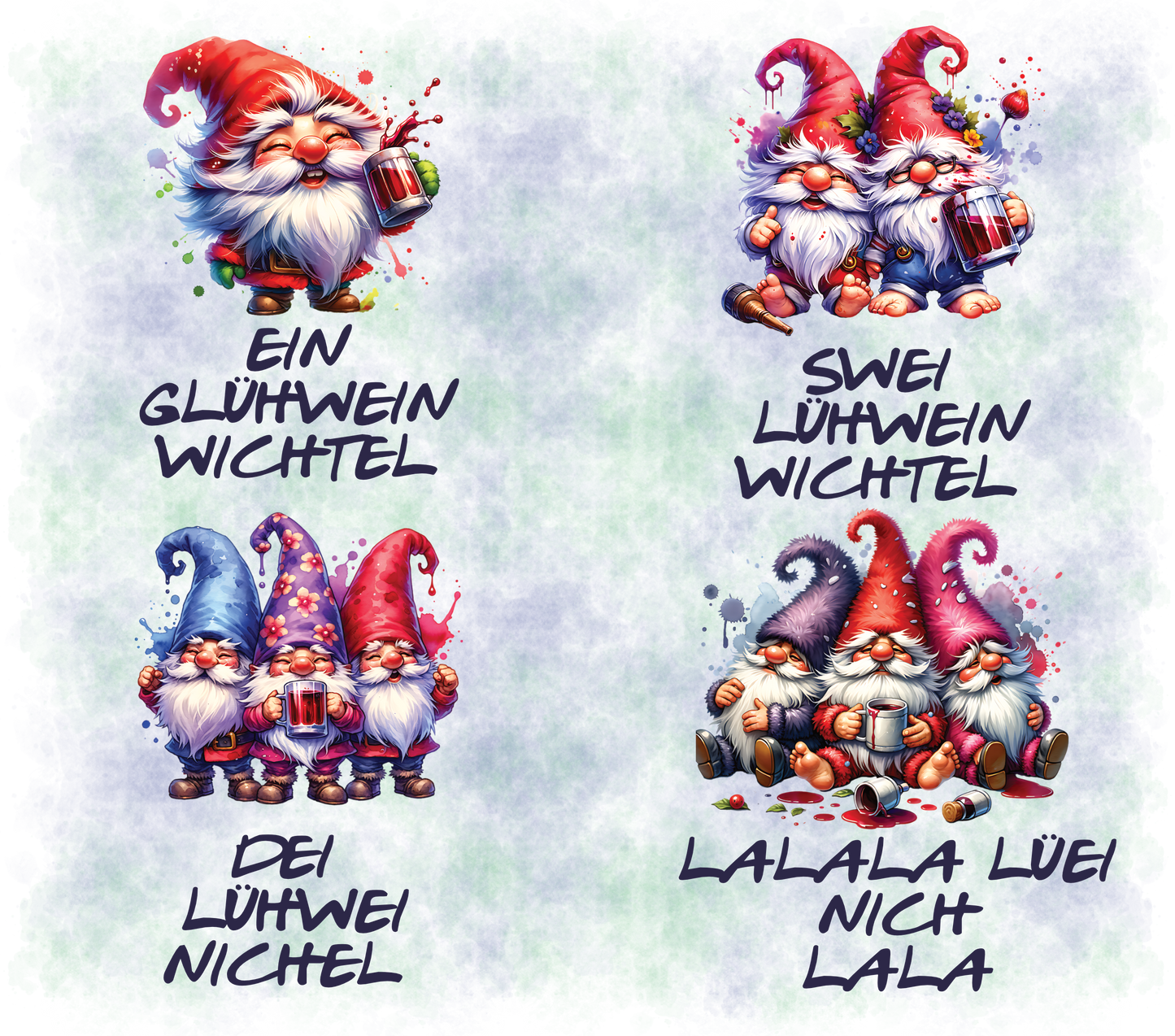 Glühweinwichtel Tumbler/Becher